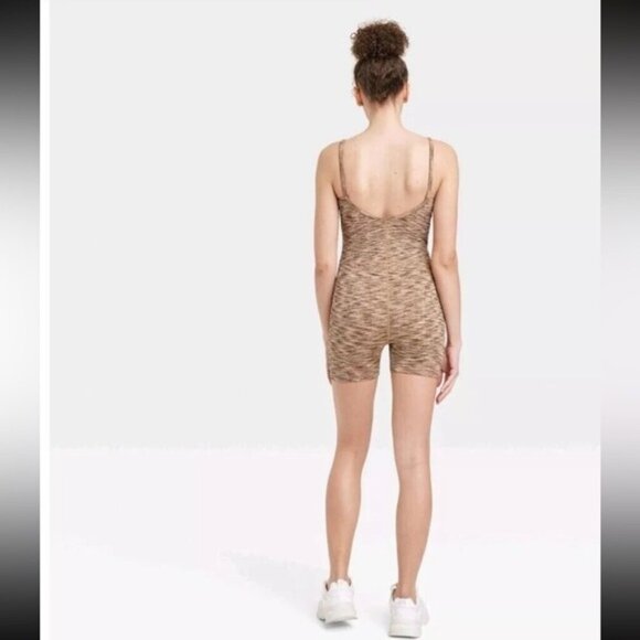 🆕 NWT Women’s L Large JoyLab Open Back Nude Bodysuit - Picture 10 of 11
